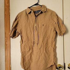 Ralph Lauren short sleeve Linen shirt